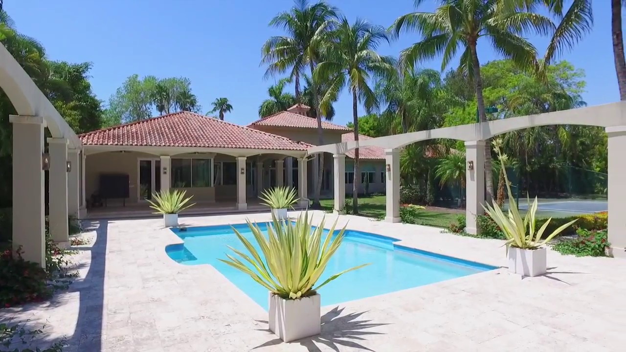 Pinecrest Mansion with Tennis Court & Movie Theater | Property Tour