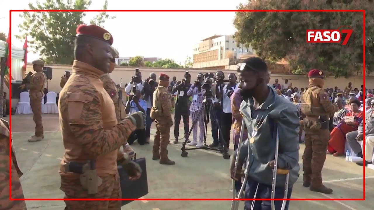 Burkina Faso : L'engagement et le sacrifice des blessés de guerre décorés