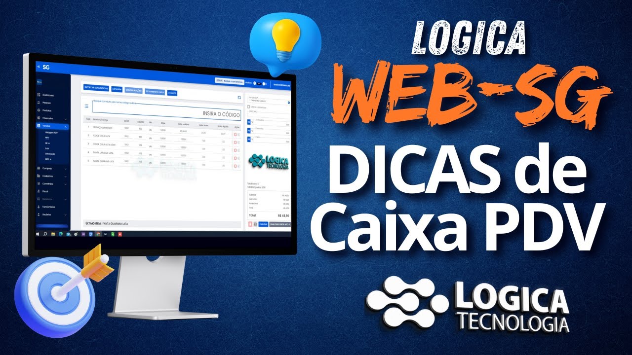 🐾 PDV Rápido no Lógica Web SG | Atalhos, Vendas por Valor e Dicas Essenciais!