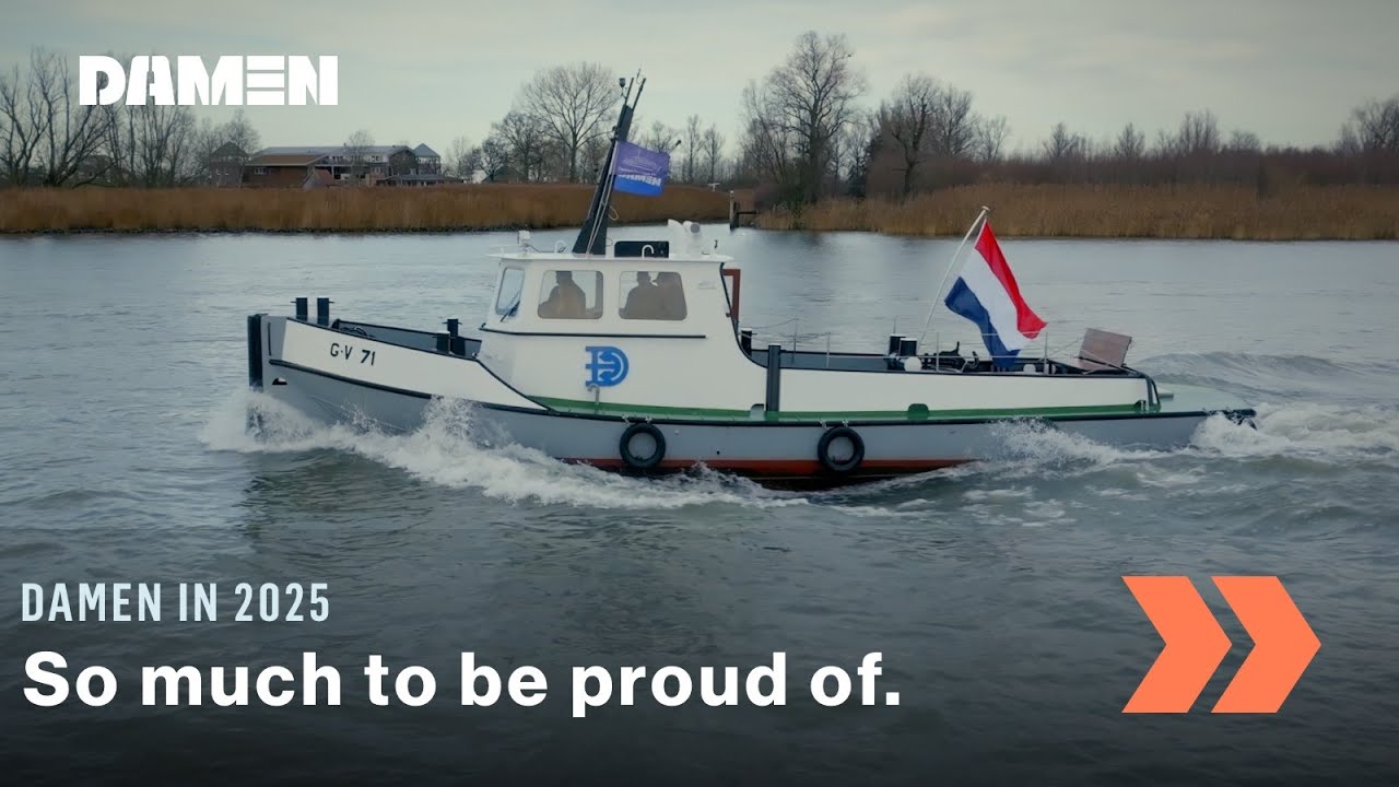 2025: Proud moments, thanks to our people | Damen