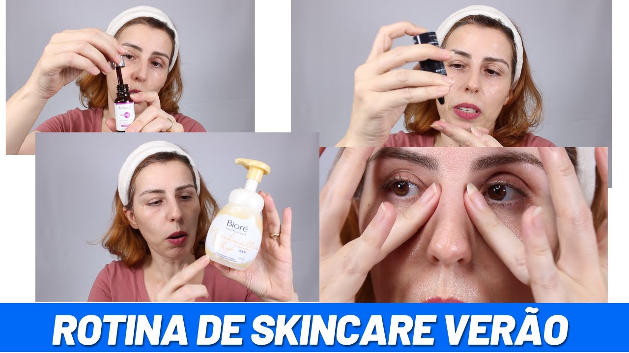 Minha rotina de skincare no verão de 2023 - o que usei para controlar o melasma no verão