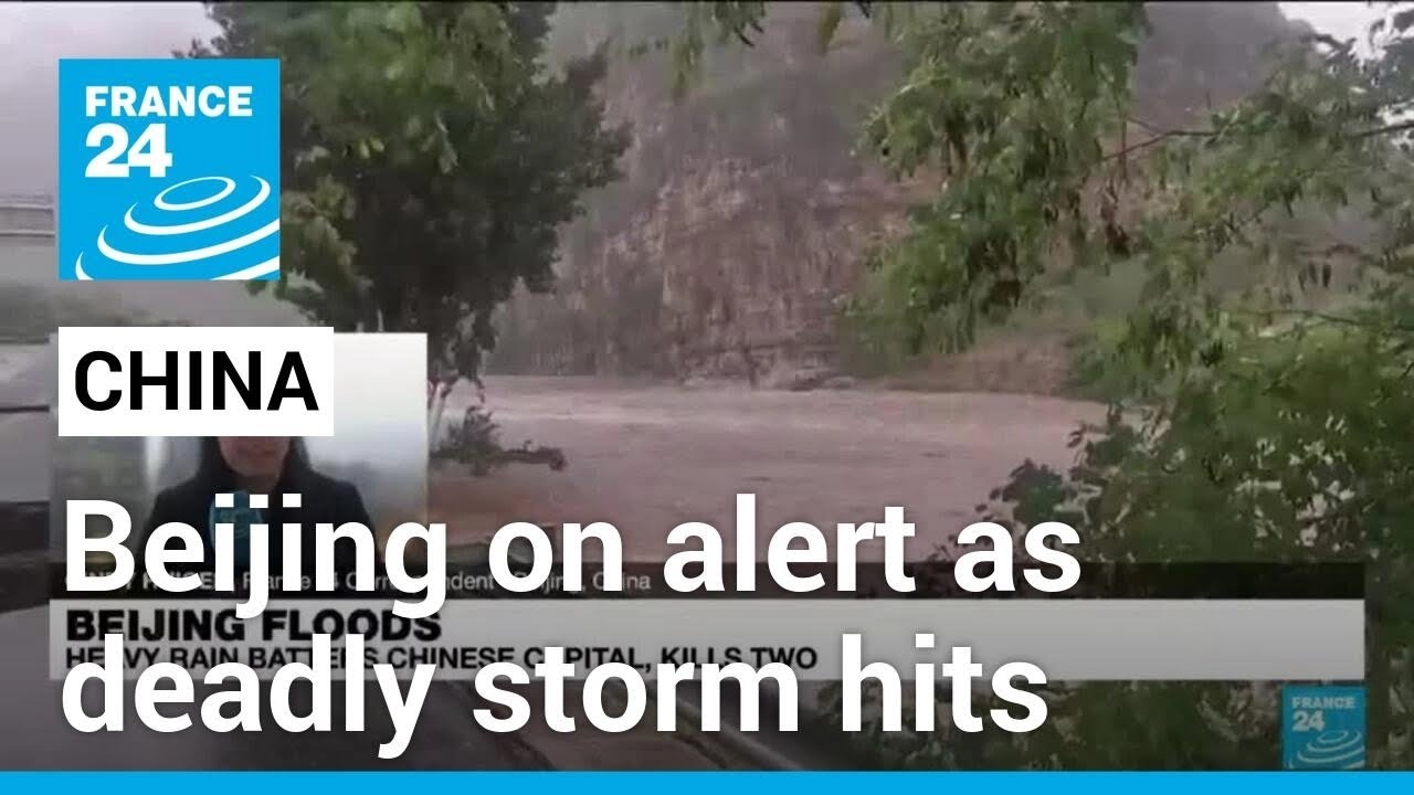 Beijing on alert as heavy rain batters north China &bull; FRANCE 24 English