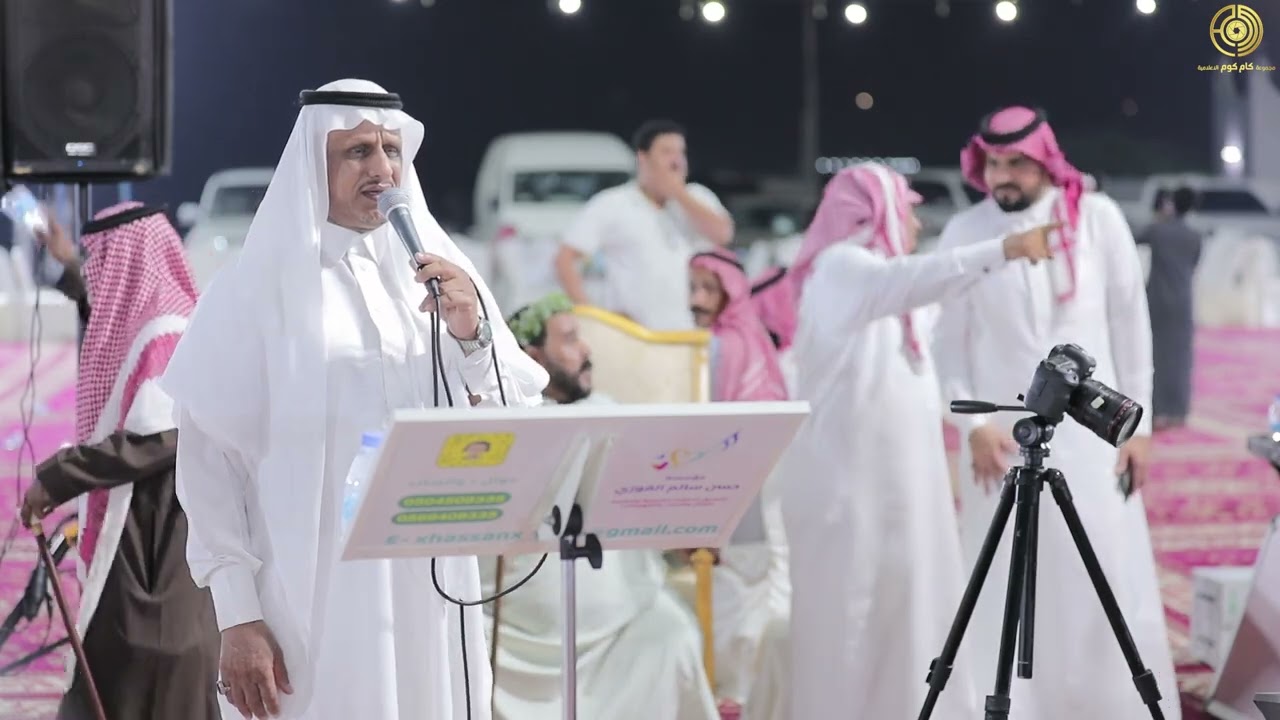 سمره حسينه اللون - غناء حسن معيض القرني | زواج المهندس احمد هادي الزيادي و أخيه فواز