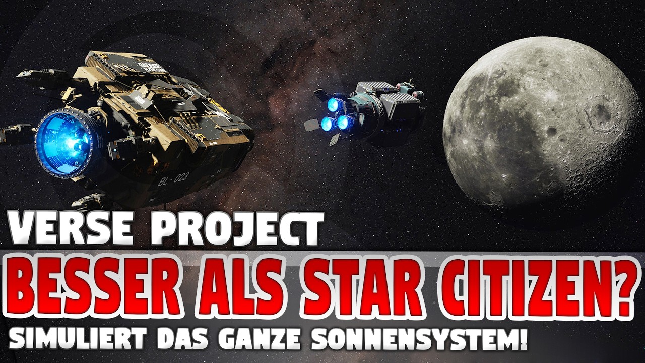 Besser als Star Citizen? 🚀 Verse Project 1:1 Sonnensystem Tech-Demo 🌑 Stage IV Gameplay