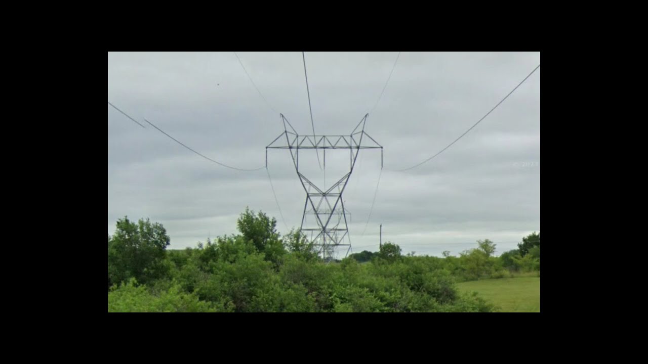 Power Lines in North Dakota