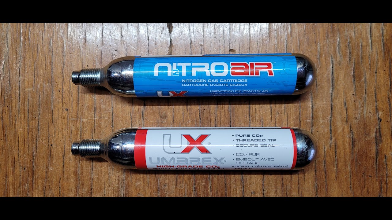 88 г CO2 против N2 Nitro Air от Umarex Difs