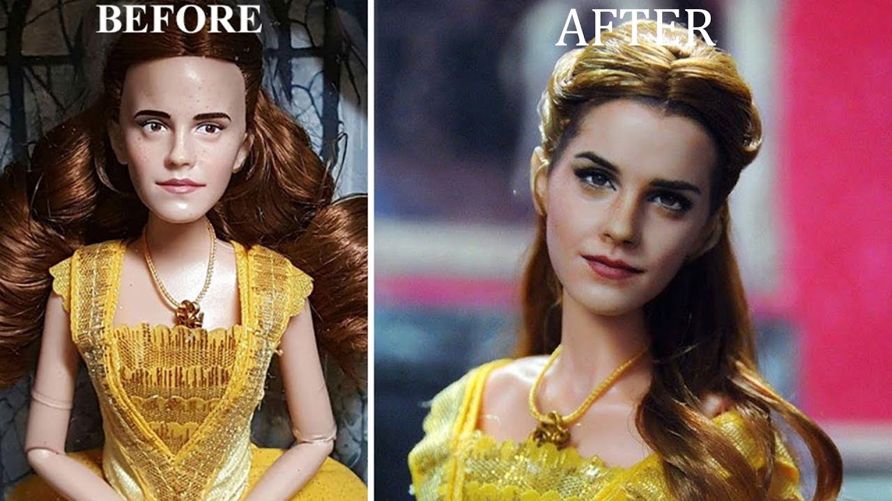 Artist Turns Mass Produced Dolls Into A More Realistic Look