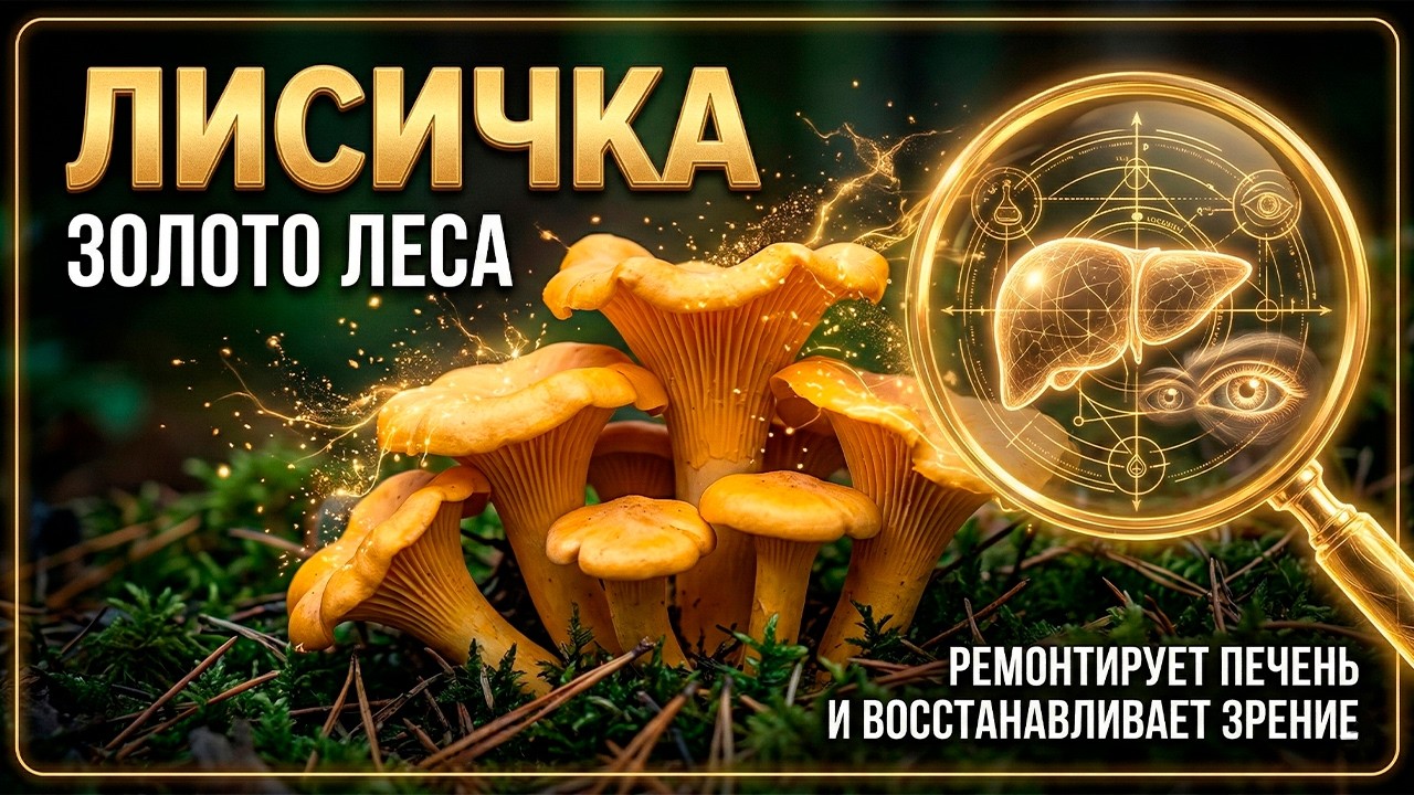 Лисичка: Золото Леса, Которое Ремонтирует Печень и Восстанавливает Зрение