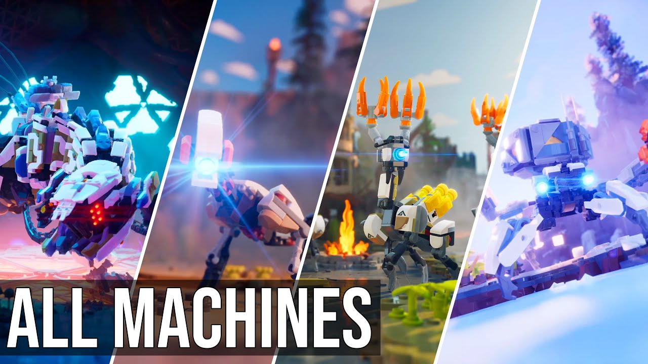 LEGO Horizon Adventures - All Machines Showcase