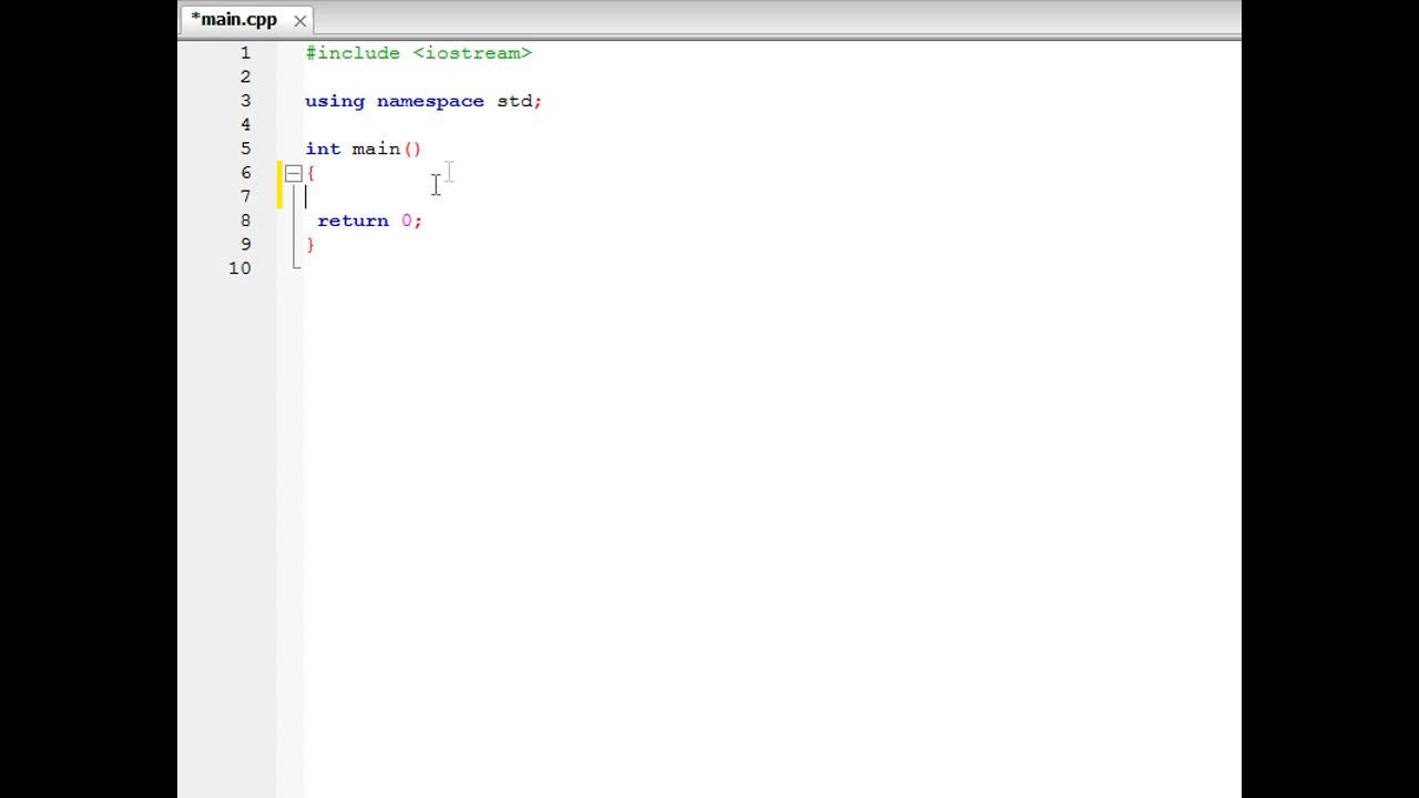 Tutorial de Programa&ccedil;&atilde;o em C++ - 2 - C&oacute;digos B&aacute;sicos