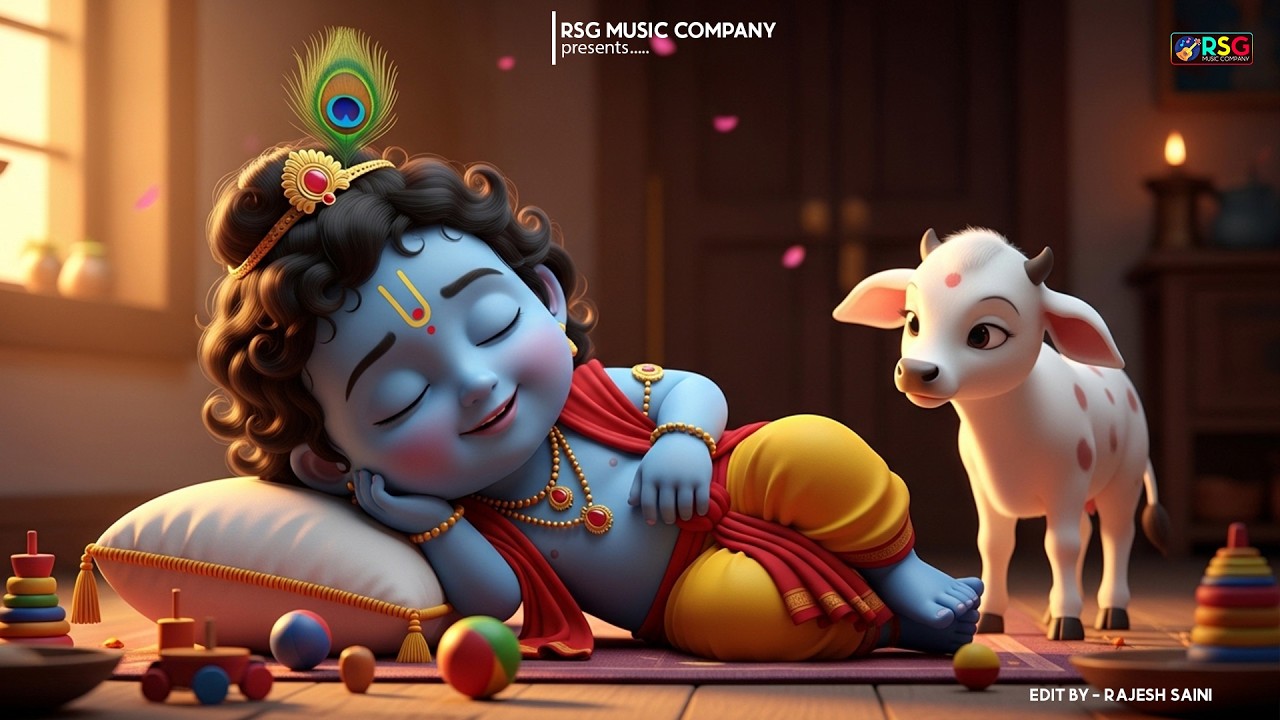 छोटी छोटी गैया छोटे छोटे ग्वाल। Choti Choti Gaiya Chote Chote Gwal। #kanha #krishna #krishnabhajan