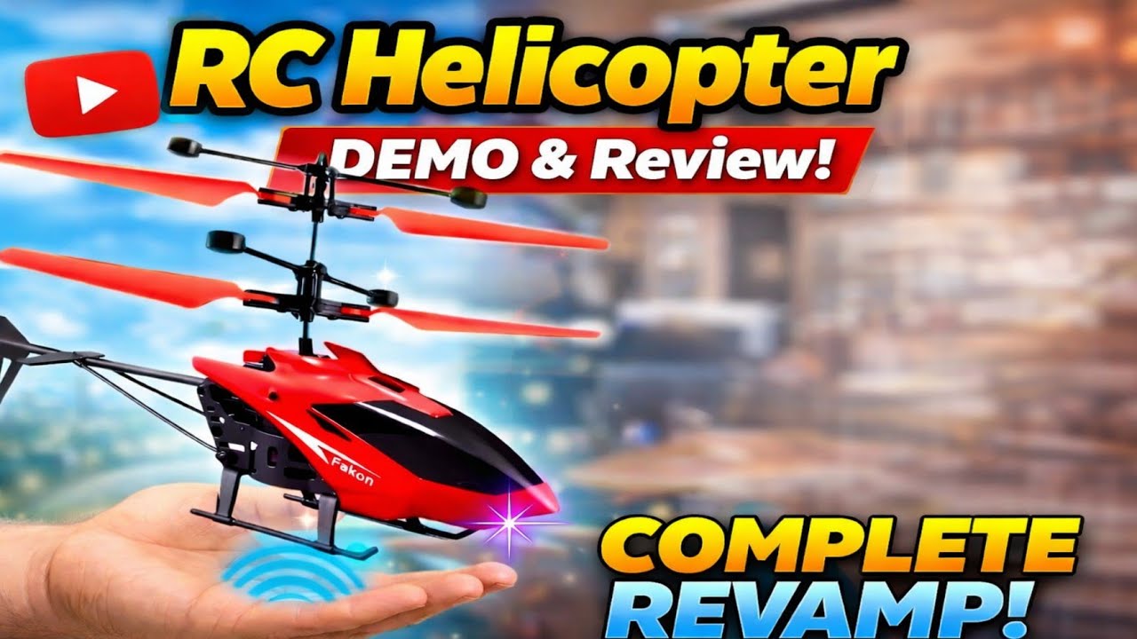 RC Helicopter Complete Review & Demo l under 250😱Worth It or Not? DS GALAXY 