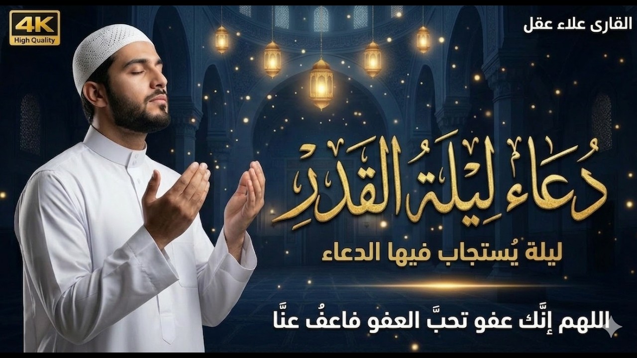 دعاء ليلة القدر الذي أبكى المصلين | علاء عقل DUAA #ليلة_القدر #المسجد_الحرام