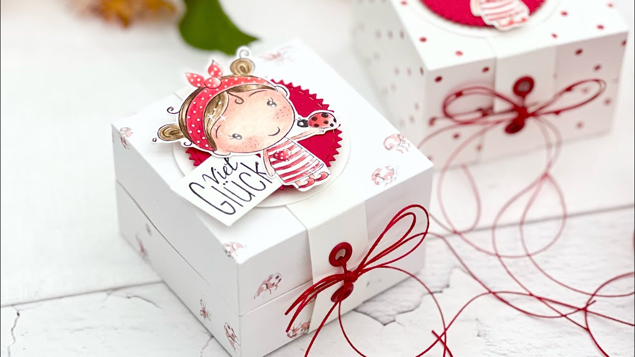 Klappbox quadratisch| JM-Creation|*Werbung*