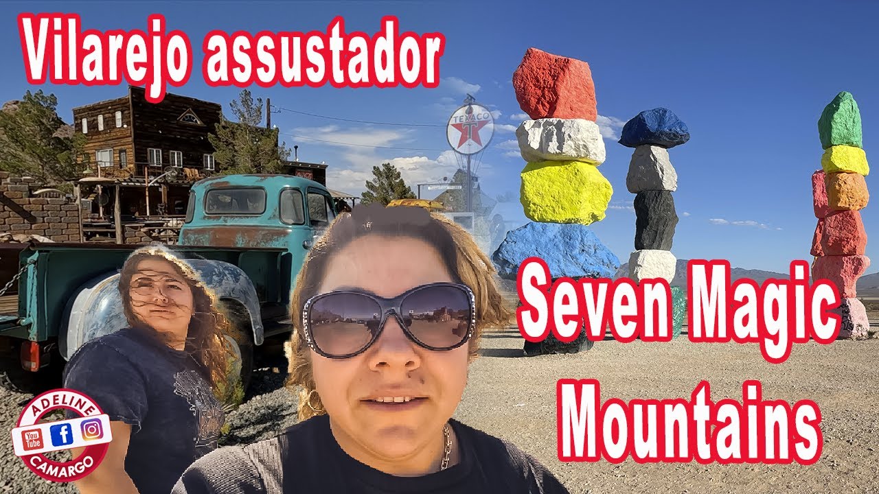 as sete montanhas mágicas no deserto e um suposto vilarejo abandonado tinha cobras no congelador 😮