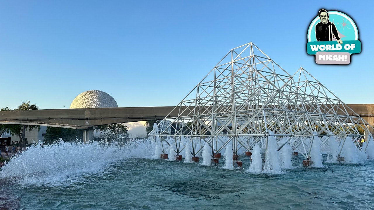 Центр EPCOT на протяжении многих лет! Сравнение фотографий в формате 4K