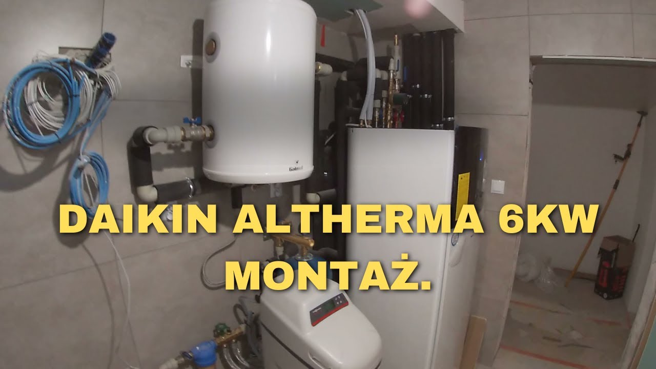 Montaż Pompy Ciepła Daikin Altherma 6kW.