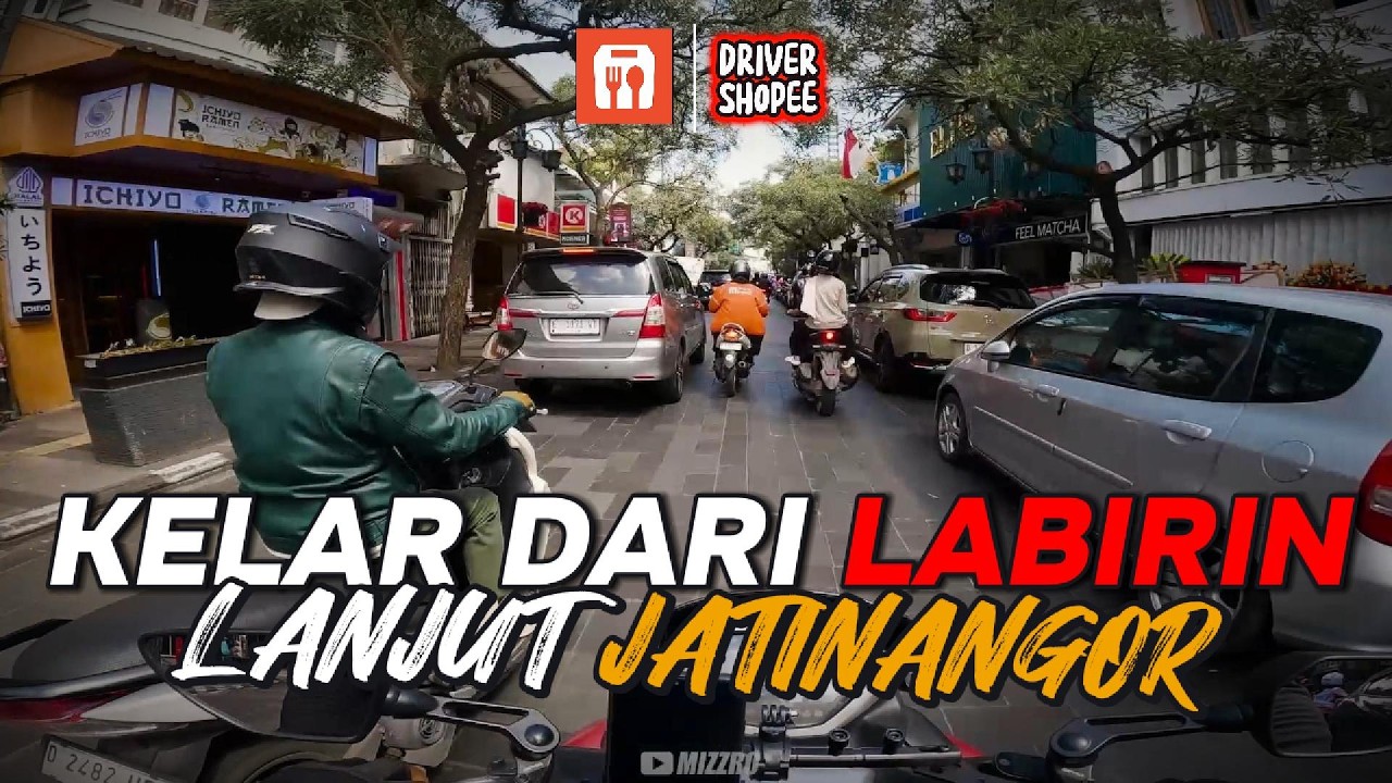 KELUAR DARI LABIRIN LANGSUNG TOURING JATINANGOR | DRIVER SHOPEE BANDUNG