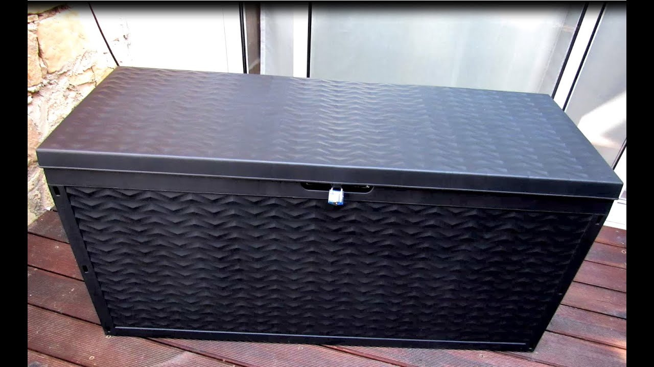 Water resistant Storage Box from LIDL Florabest. How to assemble