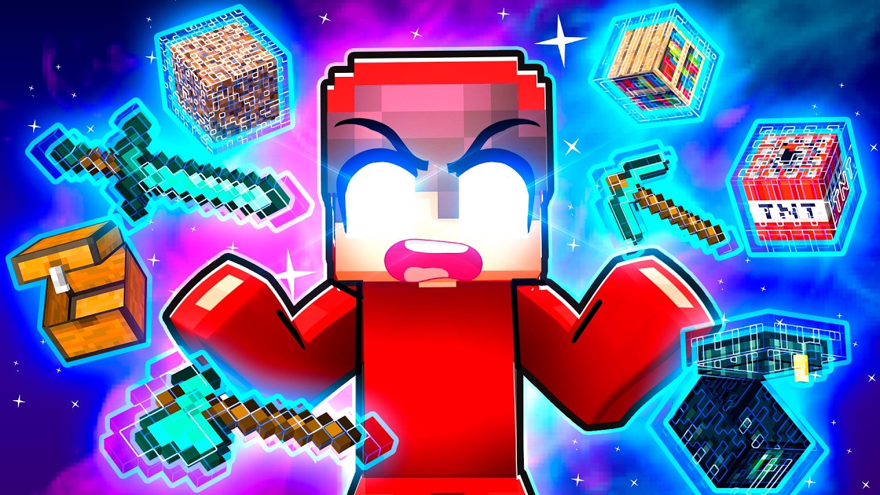 Minecraft TELEPATHY (Guess the Block)
