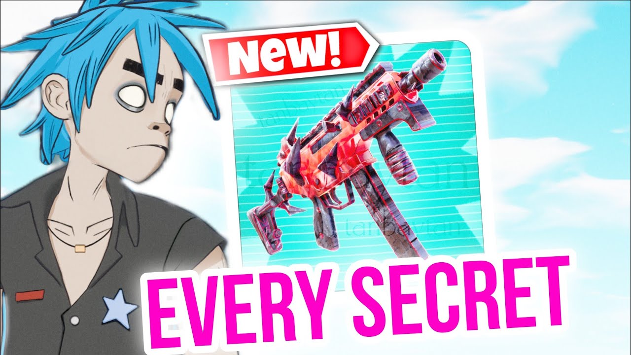 how to get every secret in 1v1 with every gun