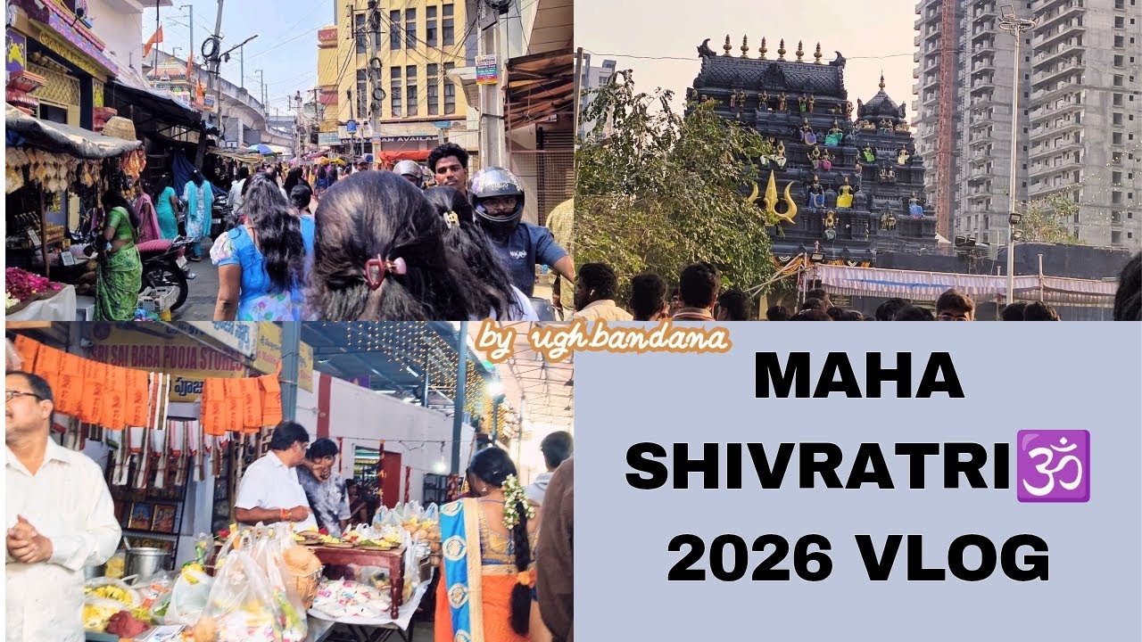 My Mahashivratri Vlog 2026 | Temple, Prayer & Positivity