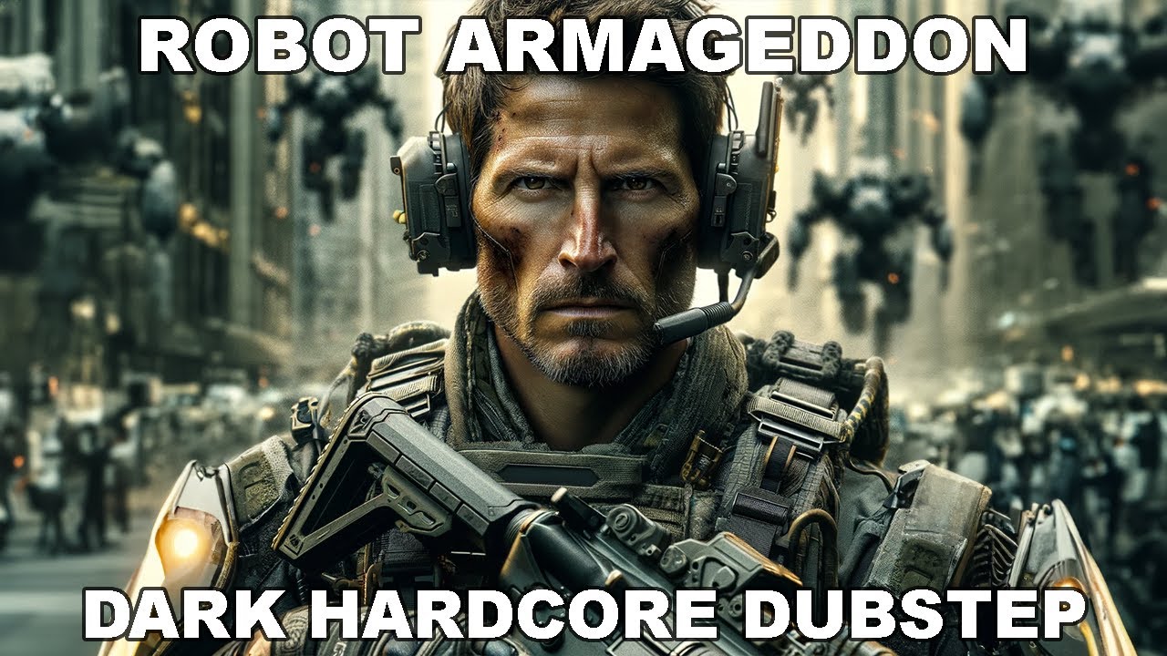 Epic Hardcore Dubstep 🎵 Robo Armageddon 🎵 Glitchstep Instrumental