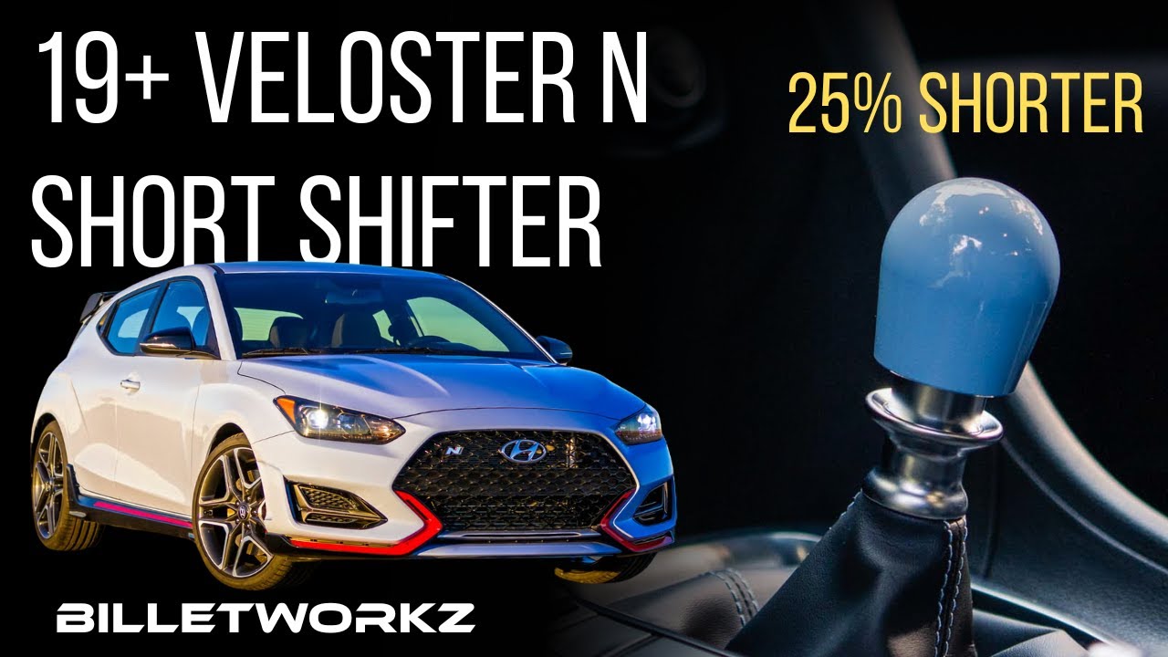 19+ Hyundai Veloster N Short Shifter Install - Billetworkz