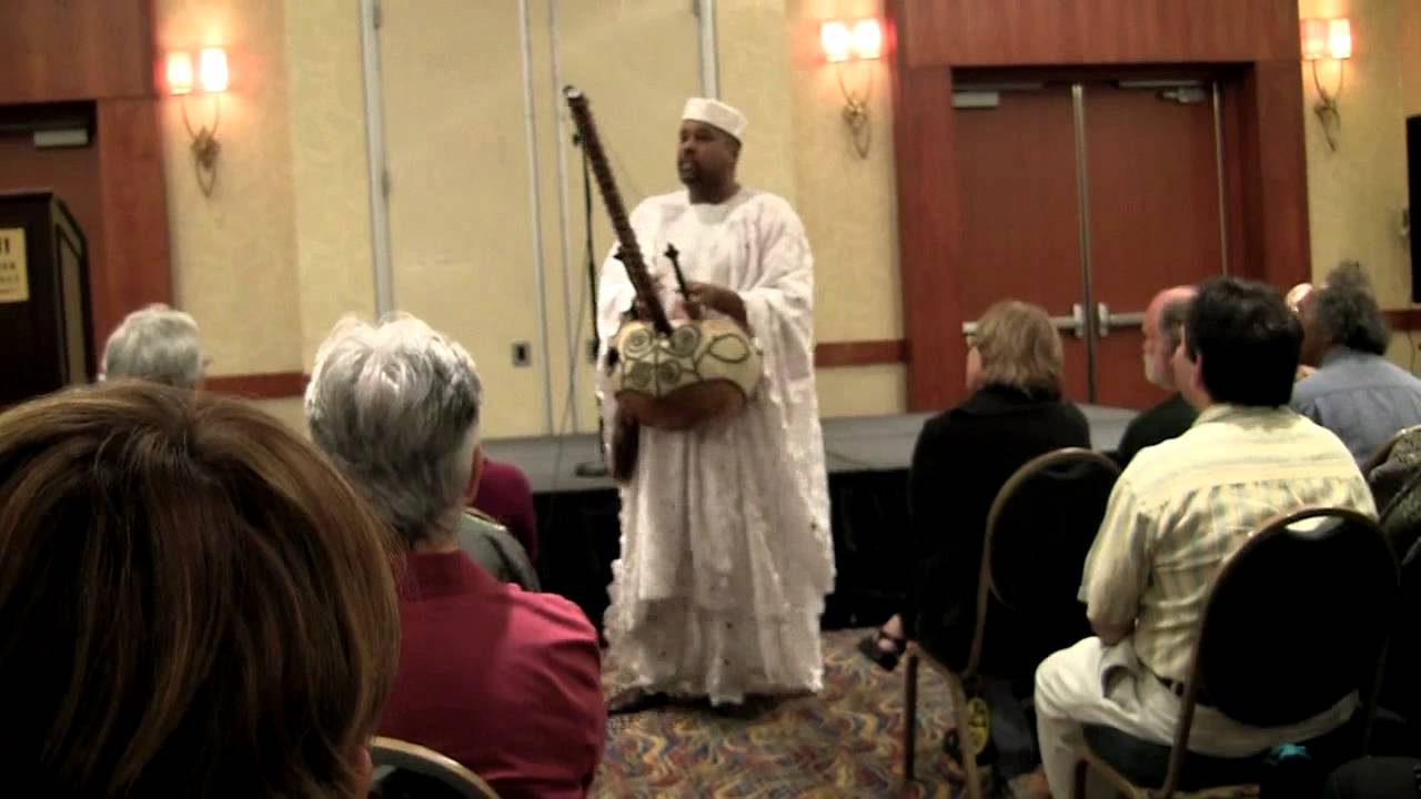 Baba the Storyteller performs at the Nat'l Storytelling Conference Opening Ceremony