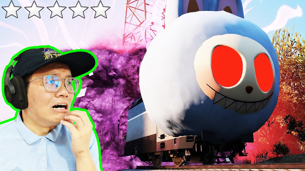 GTA5 LABUBU 魔鬼火車來到洛聖都！I FOUND LABUBU EVIL TRAIN IN GTA5