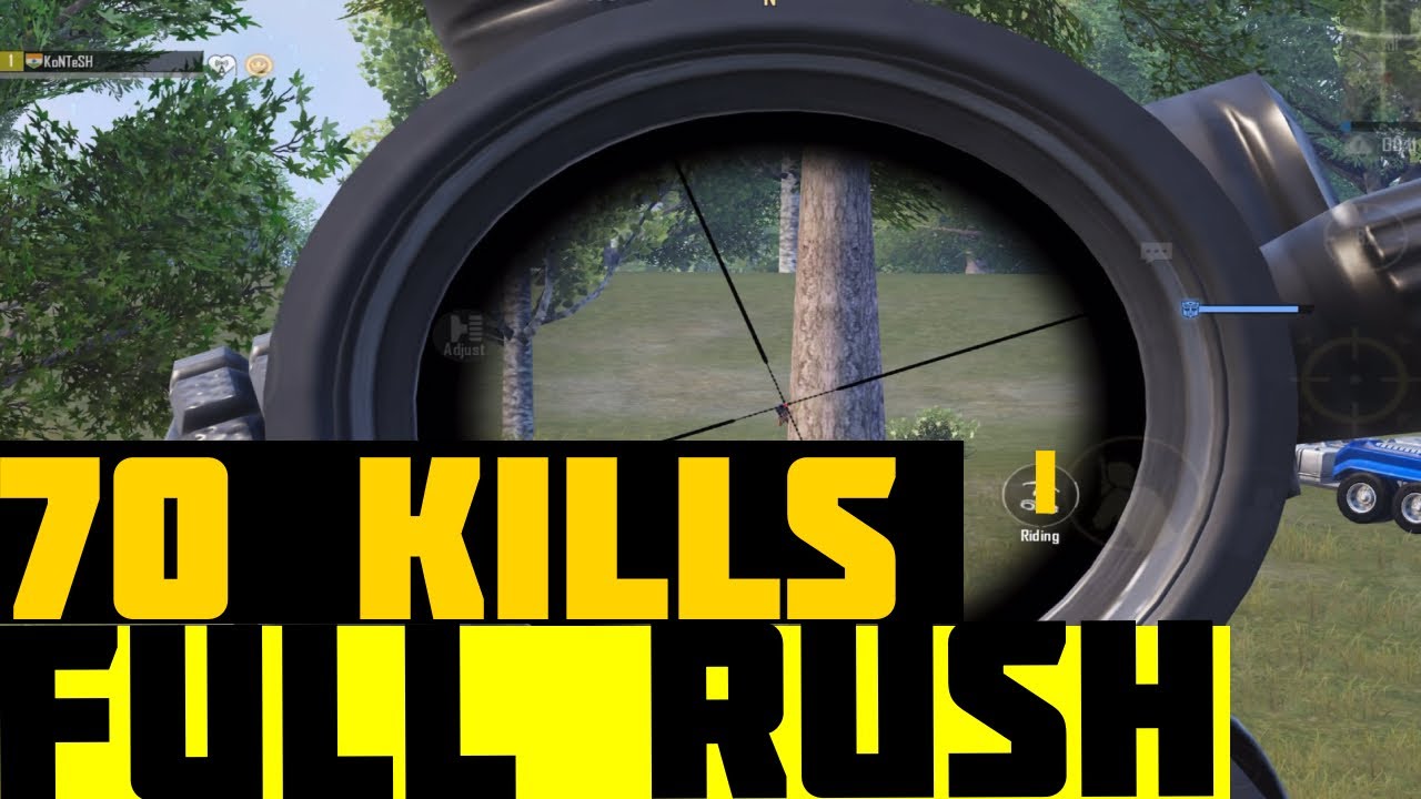 70 KILLS FULL RUSH | PUBG MOBİLE 