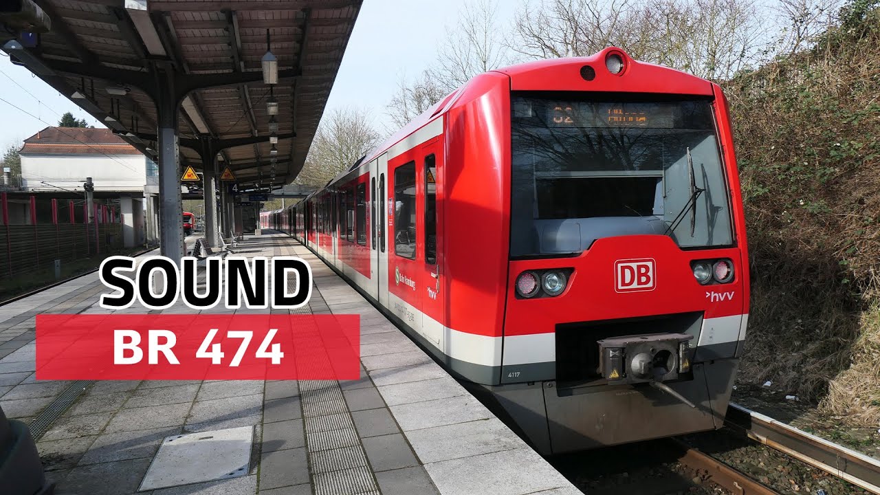 [Sound] Baureihe 474 S-Bahn Hamburg | ABB GTO | [S2] Aumühle - Altona (2.2024)