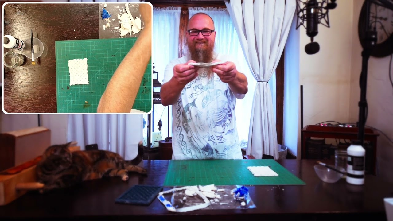 BOOKFORGE [ATELIER!] - Carton Pierre Papier Mache Experiment Update Part One