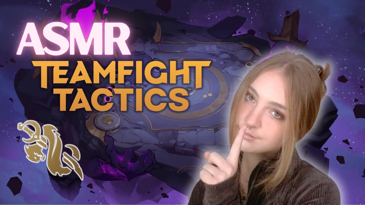 TFT ASMR ⋆.𐙚🎧𐙚.⋆ Whispered Facecam Gaming, Keyboard and Mouse Sounds