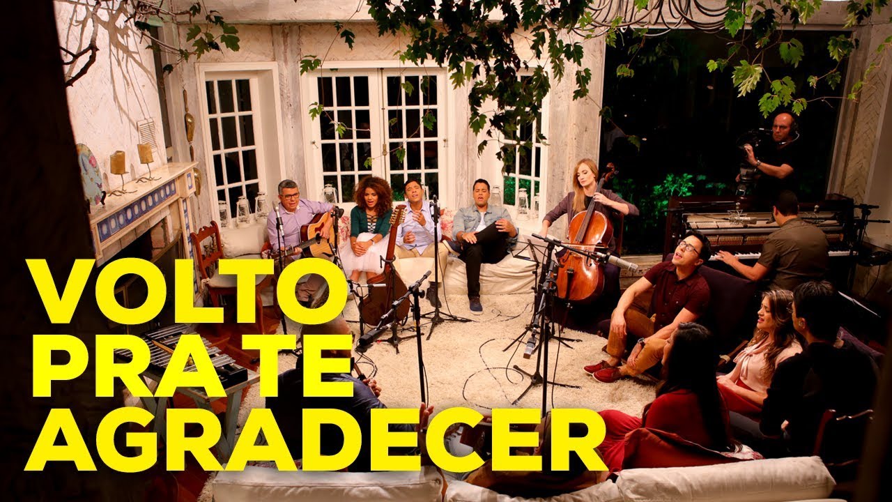 ACÚSTICO NOVO TEMPO - VOLTO PRA TE AGRADECER