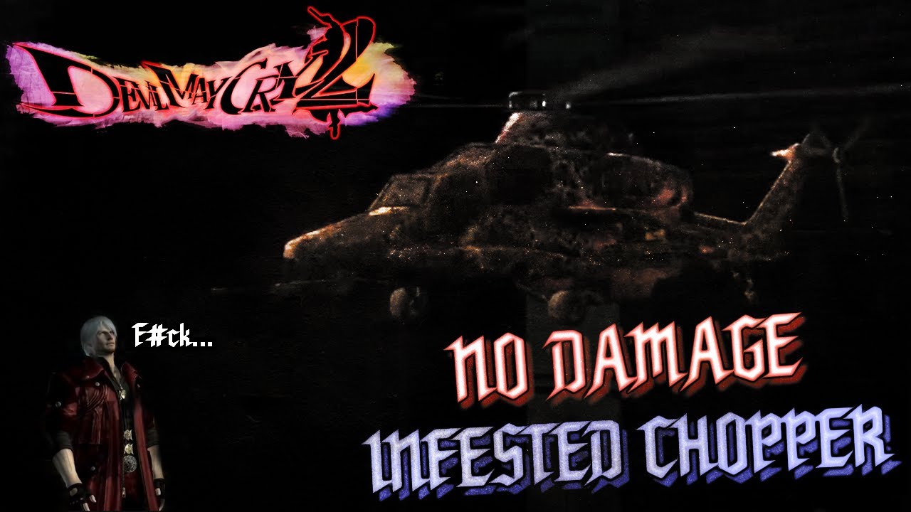 Devil May Cry 2 (PS2) - Infested Chopper Boss Fight | NO DAMAGE | DANTE MUST DIE