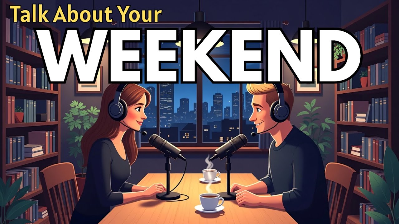 Talk About Your Weekend in English | Easy Conversations for Beginners