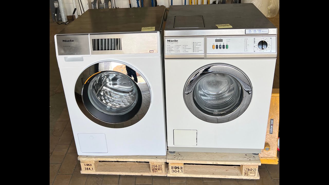 WASH IN - Miele Professional PWM 907 & Miele Professional WS 5425
