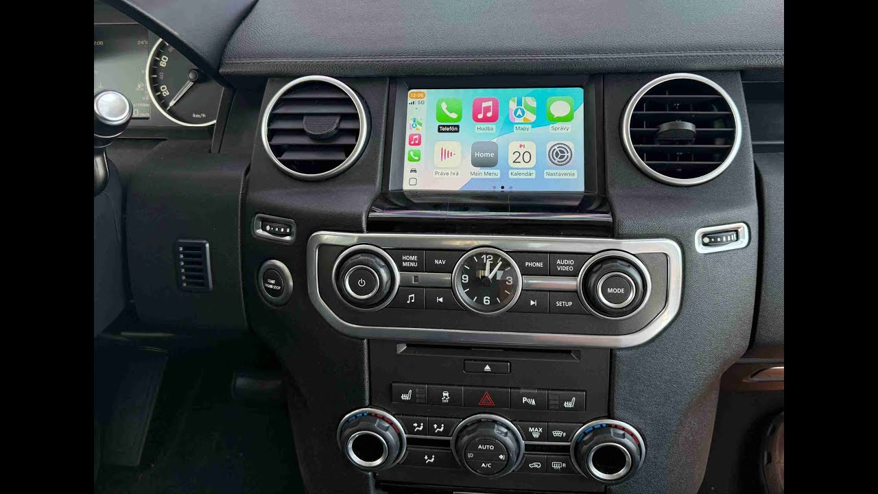 Installation Land Rover Discovery 4  -  2009-2011  CarPlay system