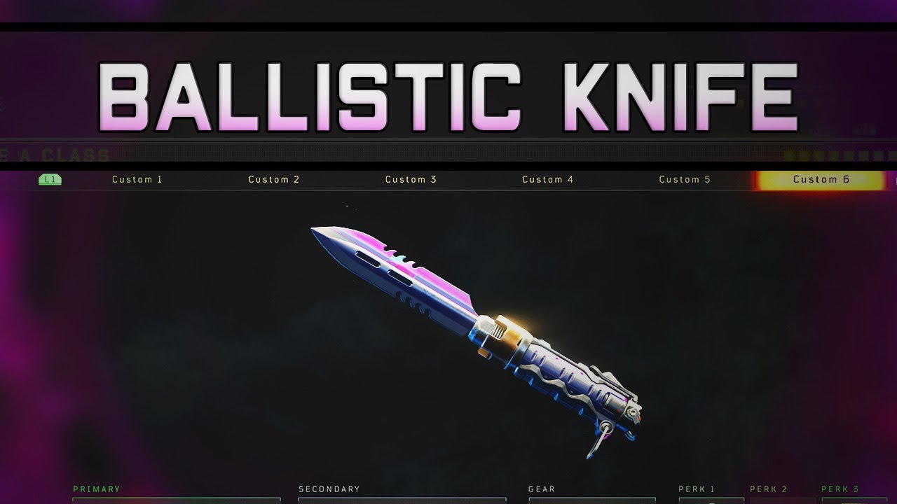 Ballistic Knife - Weapon Guide - Call of Duty: Black Ops 4