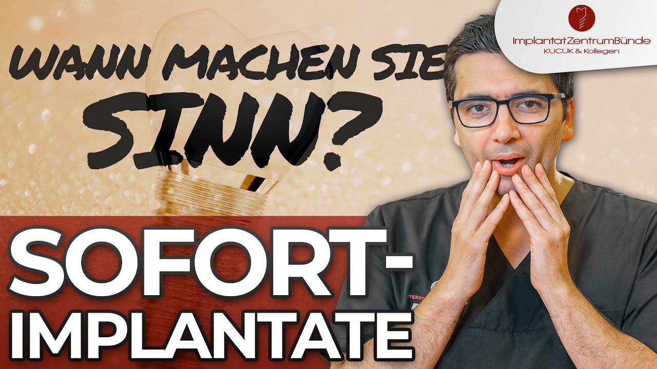 Sofortimplantat Ablauf + Vor- und Nachteile | Wann machen diese Implantate wirklich Sinn?