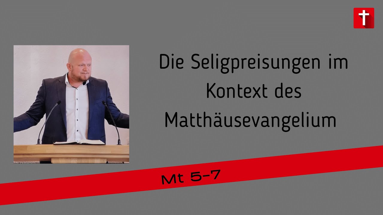 Willy Zorn I Die Seligpreisungen im Kontext des Matthäusevangeliums I Mt 5-7