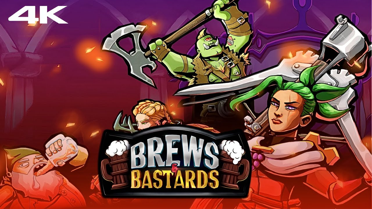 BREWS & BASTARDS (COMPLETE 100%) Full Gameplay Walkthrough No Commentary FULL GAME (4K)