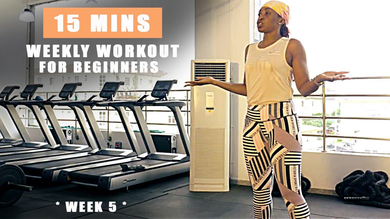 WEEK 5 | WEEKLY ROUTINE FOR BEGINNERS | Keep fit with Kate Henshaw