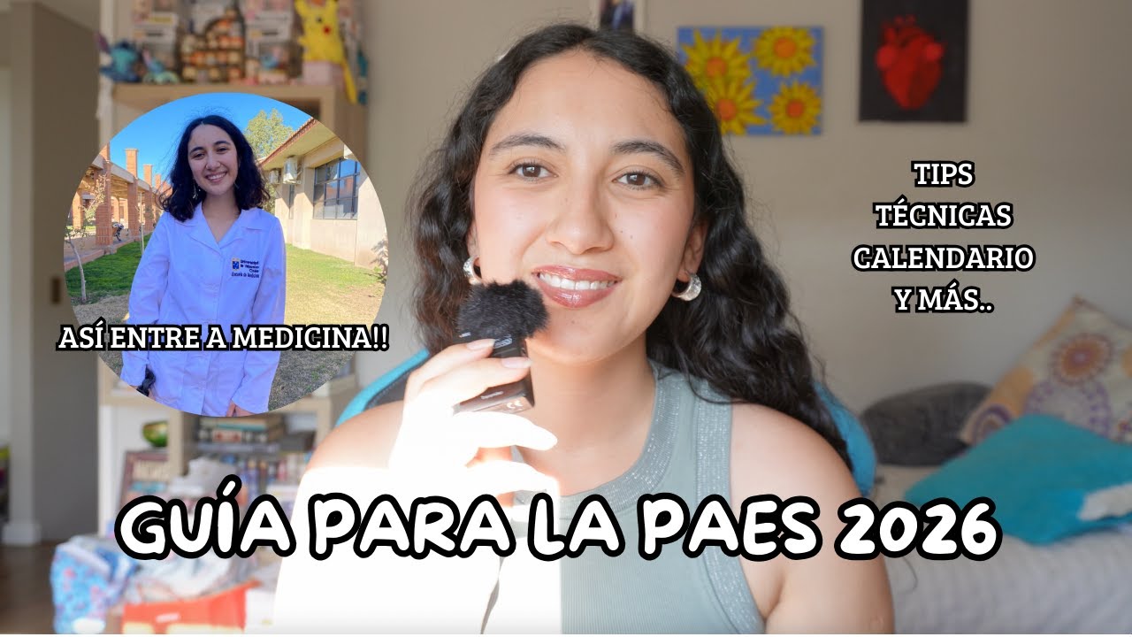 Cómo entré a MEDICINA: Guía Definitiva PAES 2026 (Tips, Libros y Organización) 🩺✨📚