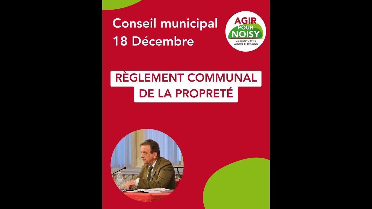 La propreté à Noisy ❓