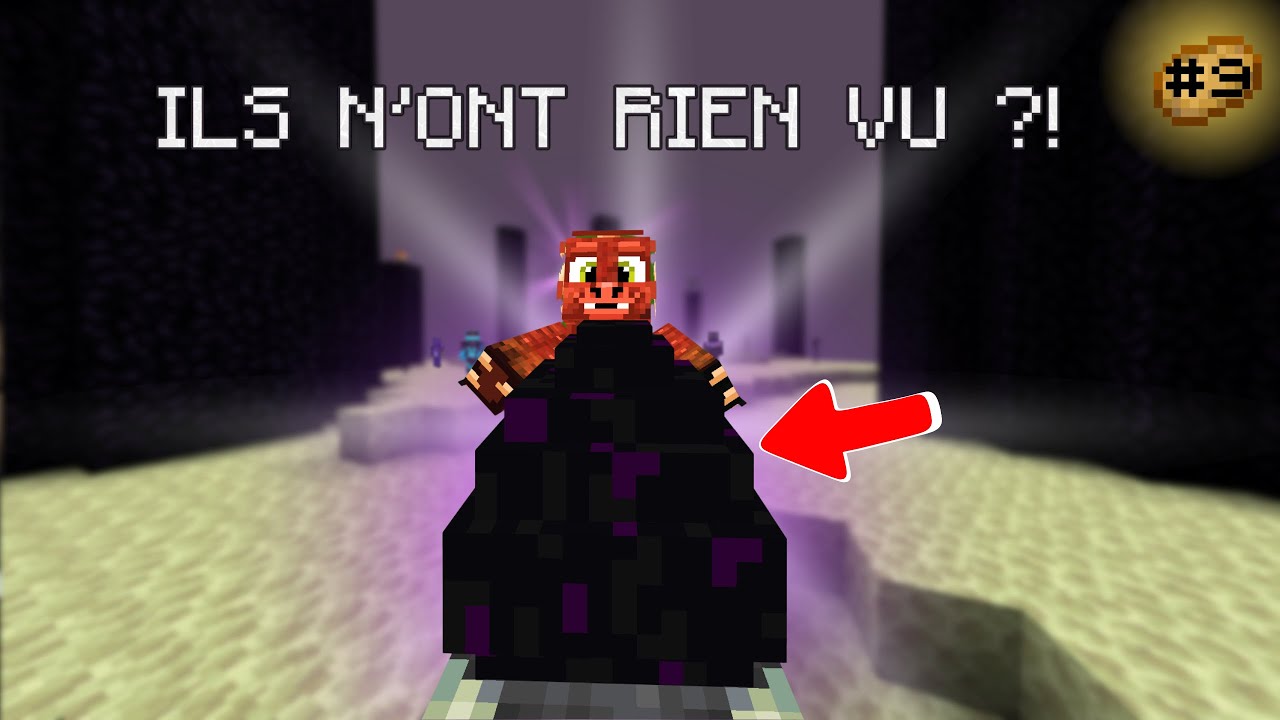 J’ai volé l’œuf de l’Ender Dragon devant tout le serveur… sans être vu ! {Potato SMP V1 épisode 9}