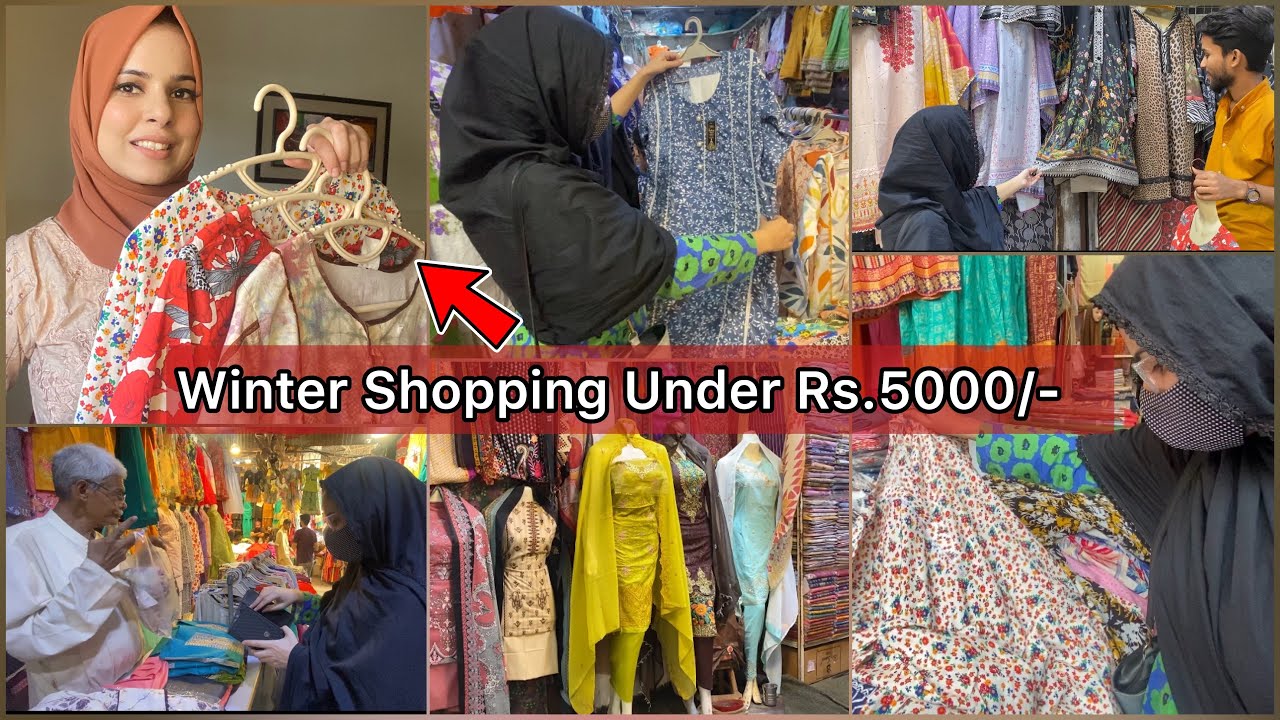 Winter Shopping, Affordable Dresses & Kurtis | LIAQUAT MARKET MALIR KARACHI | #shoppingvlog