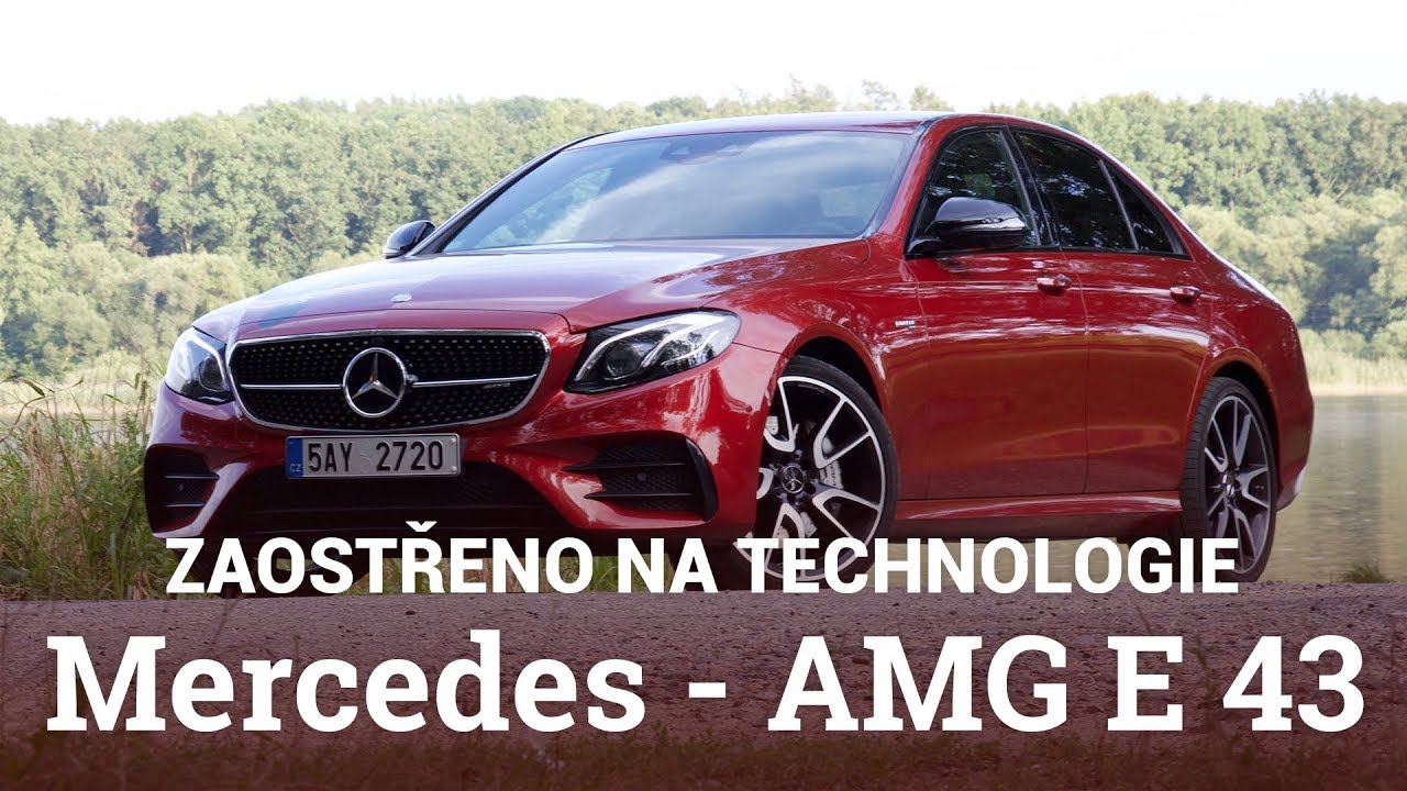 Mercedes-AMG E 43 4Matic (zaostřeno na technologie)