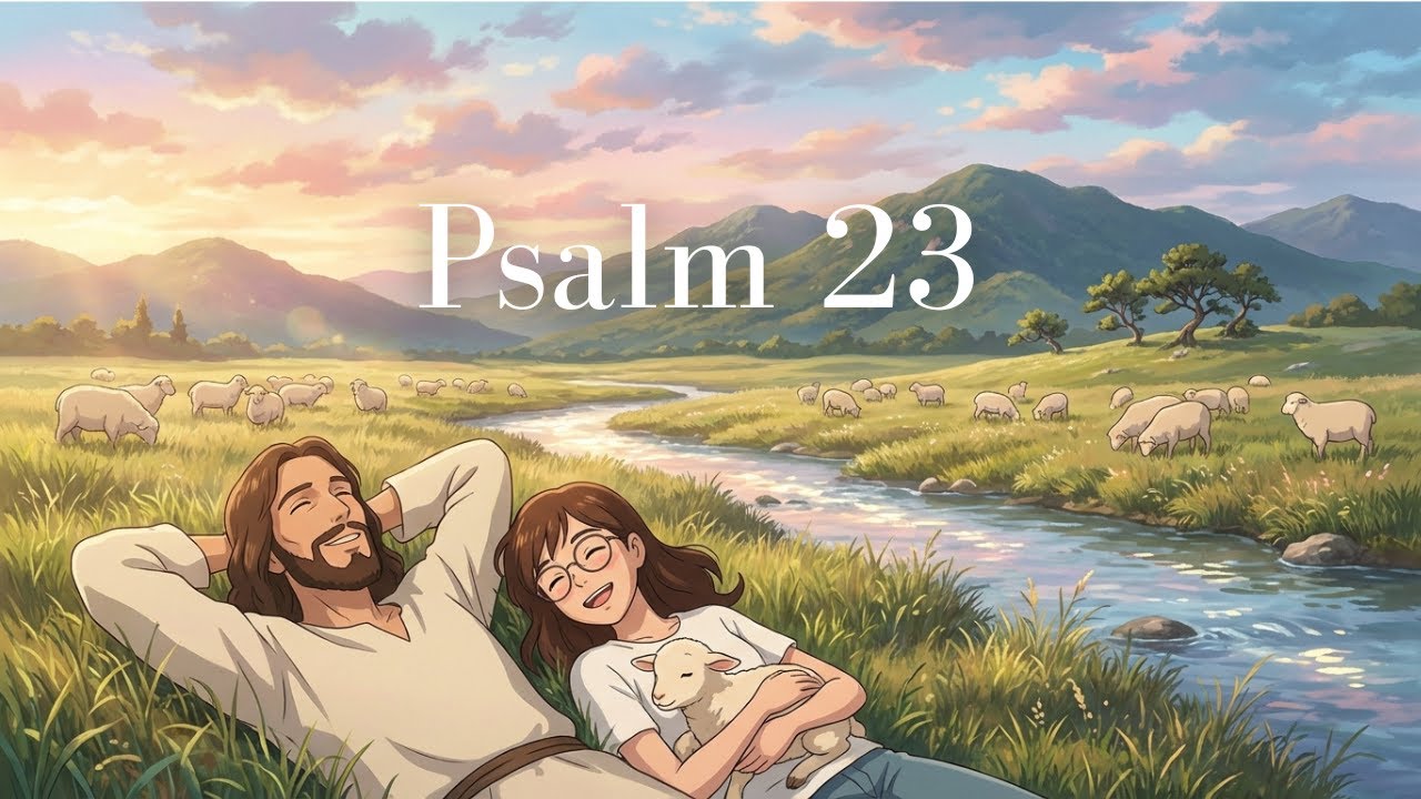 [1 HOUR] PSALM 23 Sing Scripture | Relaxing Jazz | Calming and Soothing Instrumentals